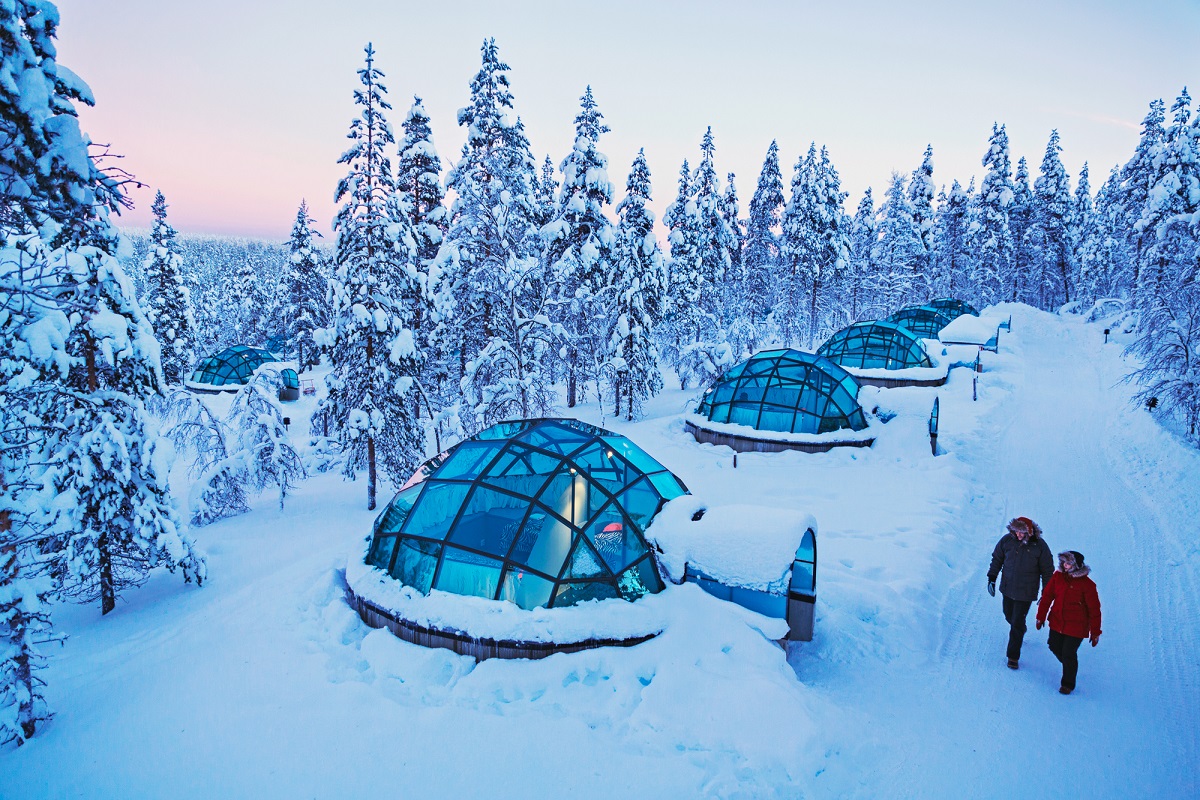 dormir igloo de verre